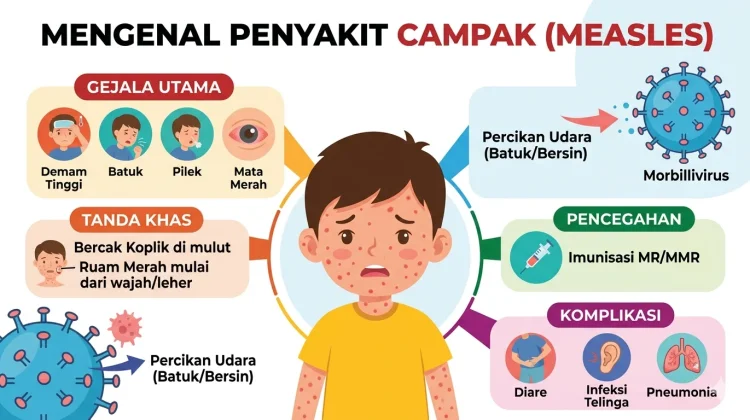 Kenali, Cegah dan Lindungi dari Ancaman Campak