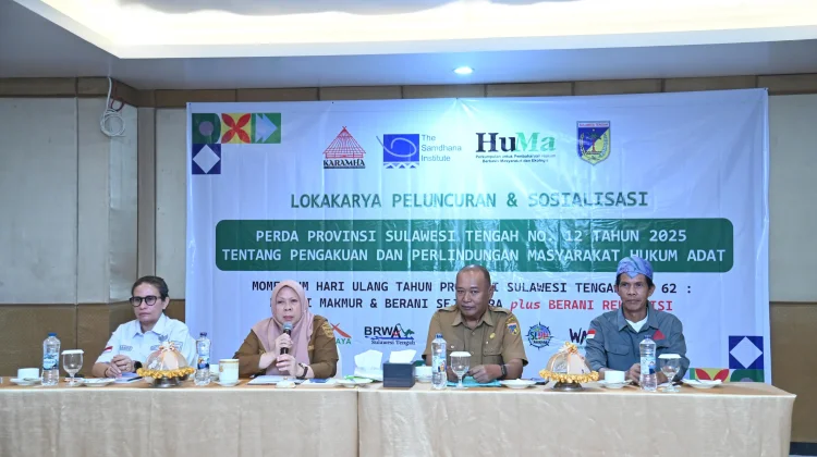 Sulteng Komitmen Perlindungan Masyarakat Hukum Adat