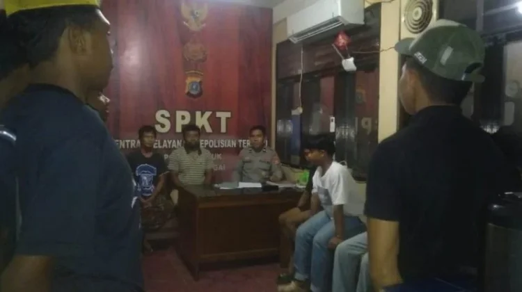 Polsek Luwuk Mediasi Tawuran Antar Kelompok Remaja