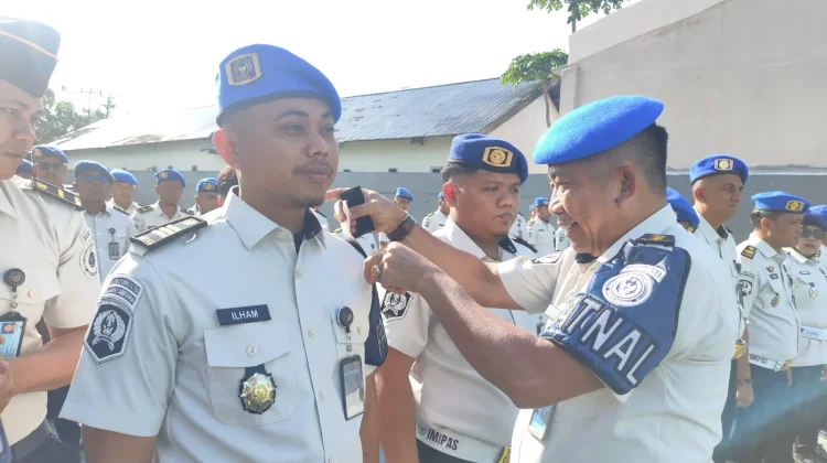 Jaga Marwah dan Integritas, Ditjenpas Sulteng Kukuhkan 63 Personel Satops Patnal