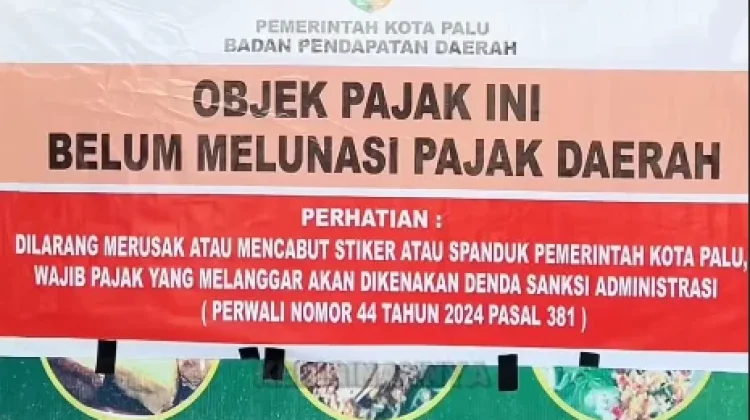 Bapenda Palu Kedepankan Pembinaan dalam Penertiban Wajib Pajak