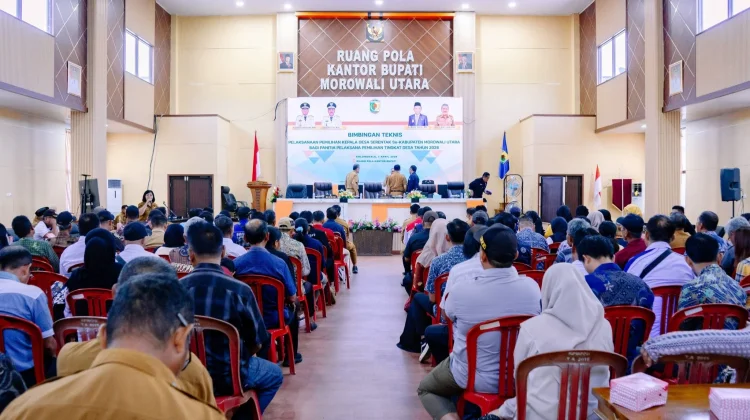 Dinas PMD Morut Gelar Bimtek Persiapan Pilkades Serentak di 54 Desa