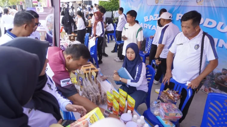 Meriahkan HBP, Ditjenpas Sulteng Pamerkan Produk Hasil Tangan Warga Binaan