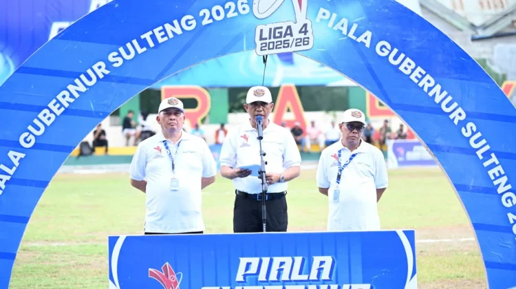 Gubernur Sulteng Dorong Gelar Liga 4 Dilaksanakan di Seluruh Daerah