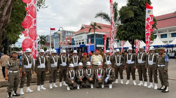 HUT ke-62 Sulteng, Pol PP Amankan dengan Pendekatan Sektoral