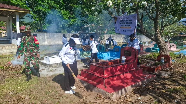 Lapas Perempuan Palu Aksi Bersih Lingkungan di Sigi, Perkuat Kepedulian Sosial