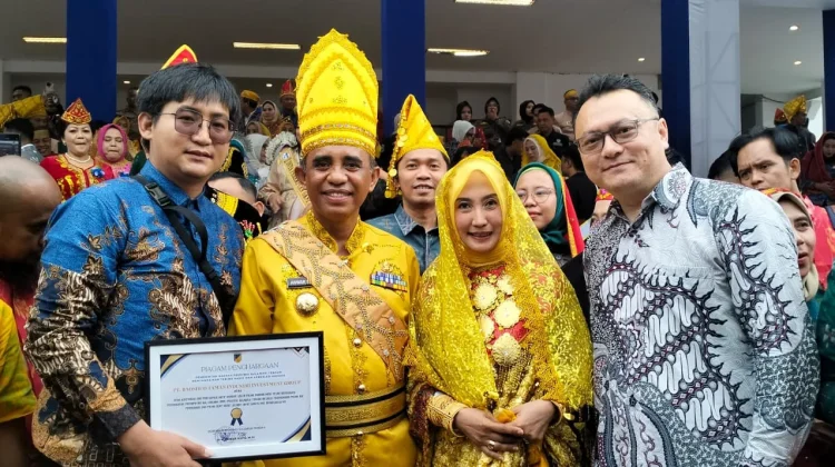 Taat Bayar Pajak, BTIIG Raih Penghargaan Gubernur di HUT ke-62 Sulteng