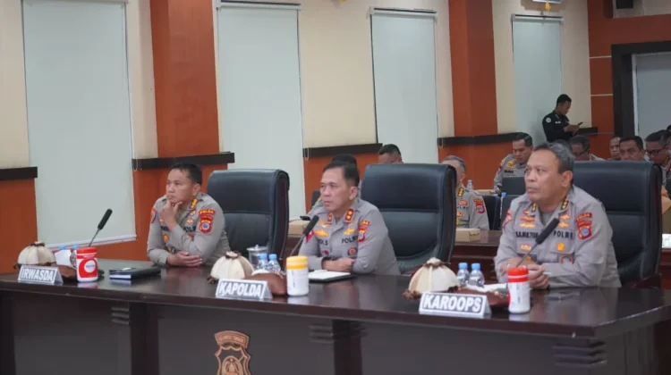 Antisipasi El Nino Godzilla, Polda Sulteng Perkuat Sinergi Penanganan Karhutla