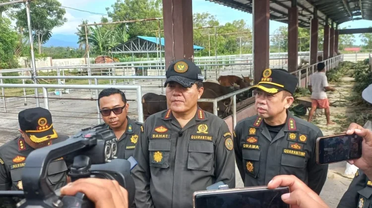 Kaban Karantina Indonesia Tinjau Instalasi Karantina Hewan di Sulteng