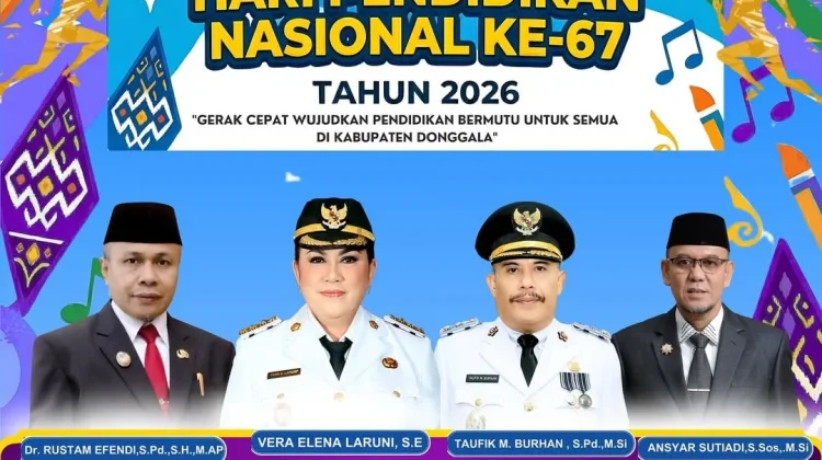 Semarak Hardiknas, Disdikpora Donggala Gelar Berbagai Lomba dan Fun Run