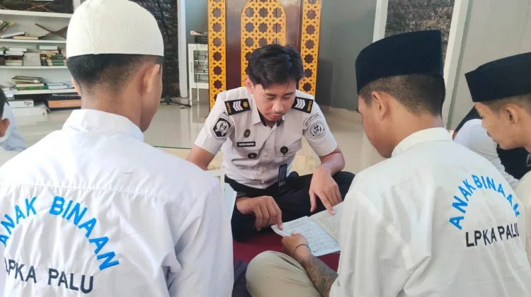 Bekal Moral, Ditjenpas Sulteng Dorong Penguatan Pembinaan Rohani Anak Binaan