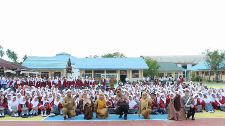 Kapolres Morowali Ajak Pelajar Bijak Bermedia Sosial