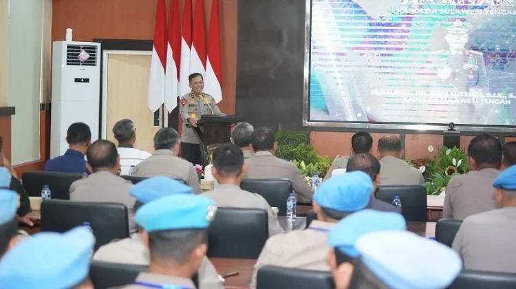 Kapolda Sulteng Tekankan Integritas dan Pengawasan Ketat di Rakernis Bidpropam
