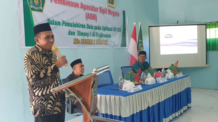 Kemenag Tolitoli Dorong Akurasi Data ASN dan Penguatan Talenta