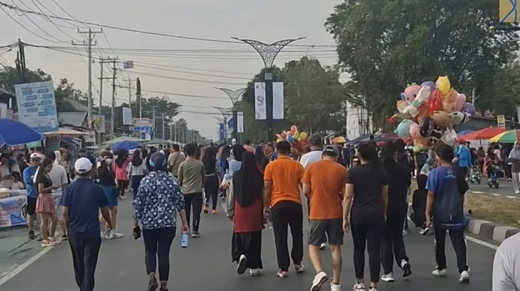 CFD kegiatan Jalan Santai  Mengisi Waktu Akhir Pekan