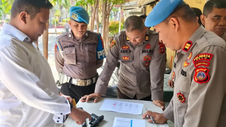 Polresta Palu Perketat Pengawasan Senpi