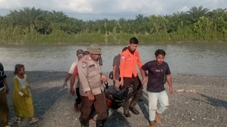 Polsek Rio Pakava Temukan Korban Hilang di Perbatasan Sungai