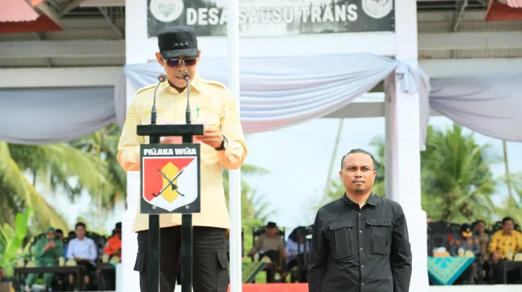 TMMD ke-128 Dibuka di Sausu, Pembangunan Desa Parigi Moutong Dipercepat