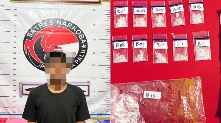 Ungkap Kasus Narkoba Jenis Sabu, Polresta Palu Amankan MR
