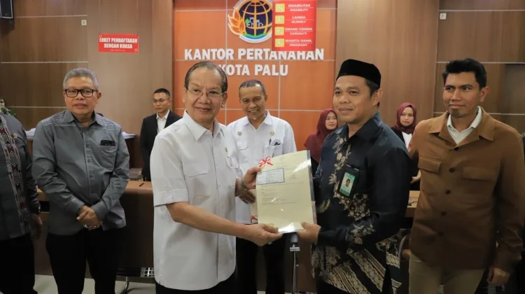 Kota Palu Bersiap Jadi Percontohan Kota Wakaf