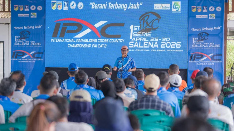 Ajang Internasional IPXC Salena 2026, 7 Negara Ramaikan Paralayang Sulteng