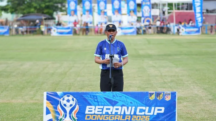 Gubernur Anwar Hafid Resmi Buka Piala Berani Donggala 2026