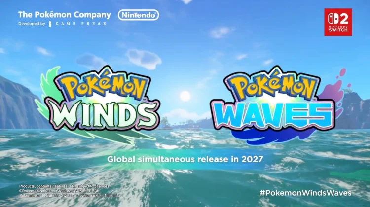 Pokemon Winds dan Waves Jadi Perbincangan, Rilis 2027