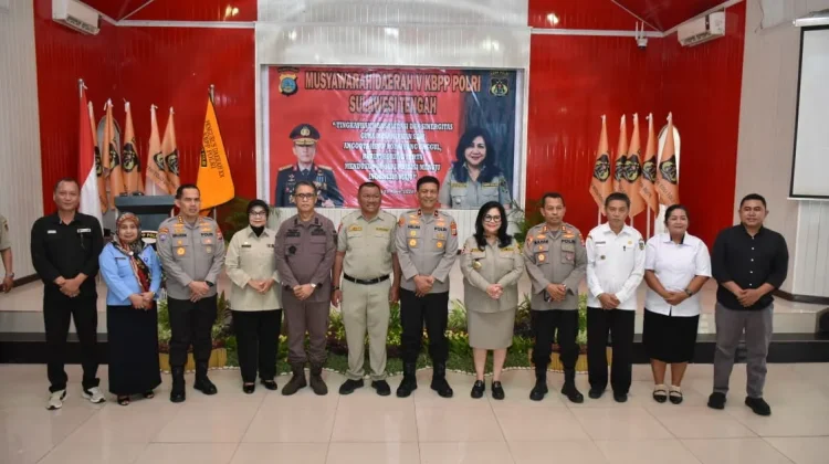 Ketua Umum KBPP Polri Hadiri Musda di Sulawesi Tengah