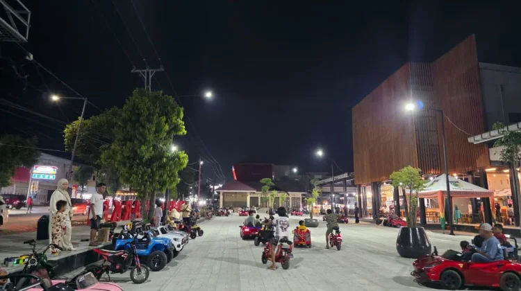 Wajah Baru Pasar Tavanjuka, Kini Jadi Ruang Rekreasi Malam Modern bagi Warga