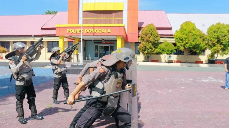 Polres Donggala Tingkatkan Kesiapan Personel jelang May Day