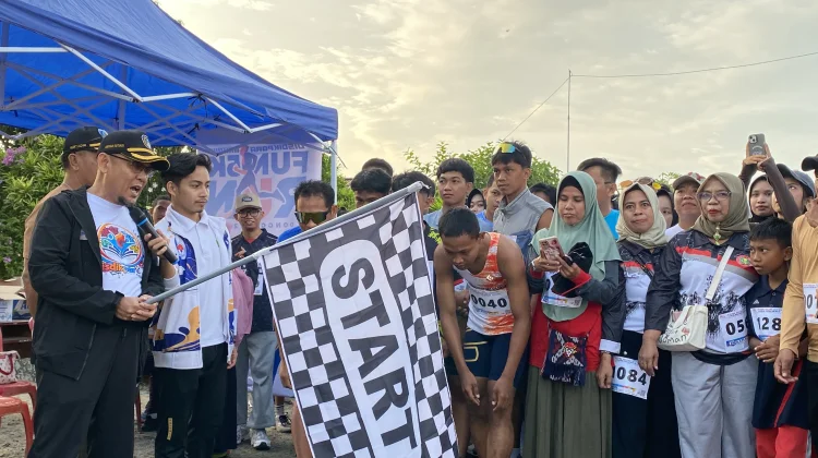 Sambut Hardiknas, Ratusan Peserta Ikuti Fun Run di Donggala