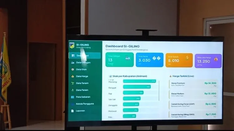 SI Giling dan Wisma Tani Jadi Motor Baru Digitalisasi Pertanian Sulteng