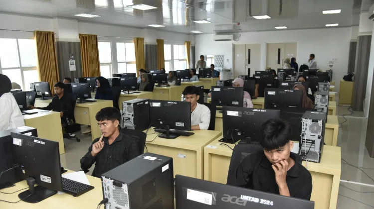 Awasi UTBK di Untad, Ombusman Soroti Pengawasan Ketat hingga Kendala Teknis