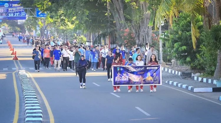 Jalan Sehat Senam Zumba dan Cek Kesehatan Gratis Semarakkan Hardiknas 2026