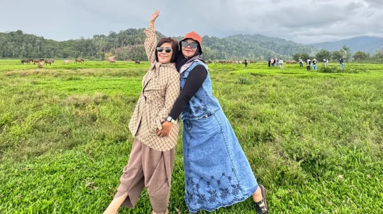 Pesona Padang Kuda Danau Lindu Kian Viral