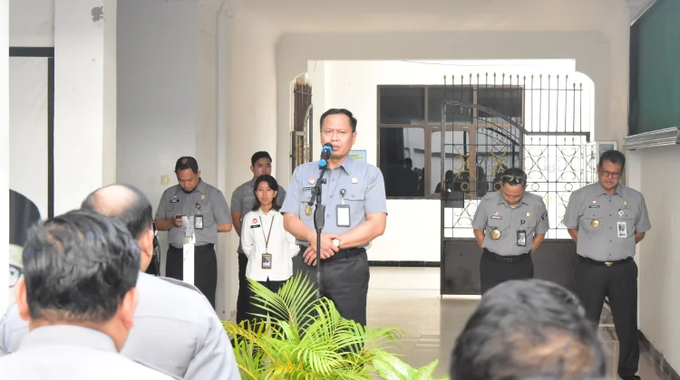 Kakanwil Kemenkum Sulteng Tekankan Disiplin dan Integritas pada Pegawai
