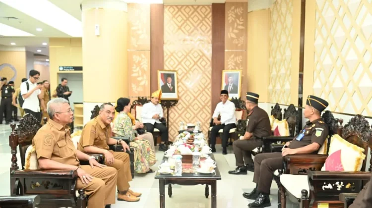 Gubernur Anwar Sambut Kajati Sulteng Baru Tandai Babak Baru Penguatan Sinergi