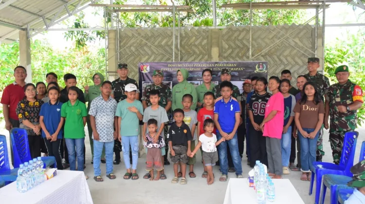 Danrem 132/Tadulako Tinjau Rehabilitasi Panti Sosial di Poso