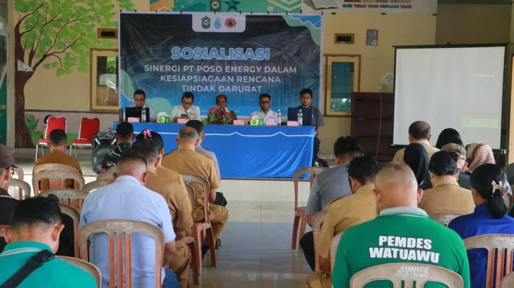 Pemkab Poso Perkuat Kesiapsiagaan, Sosialisasikan RTD Bendungan ke Masyarakat