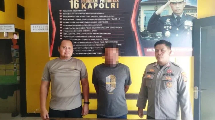 Polisi Amankan Pria Terkait Narkoba di Longkoga Timur