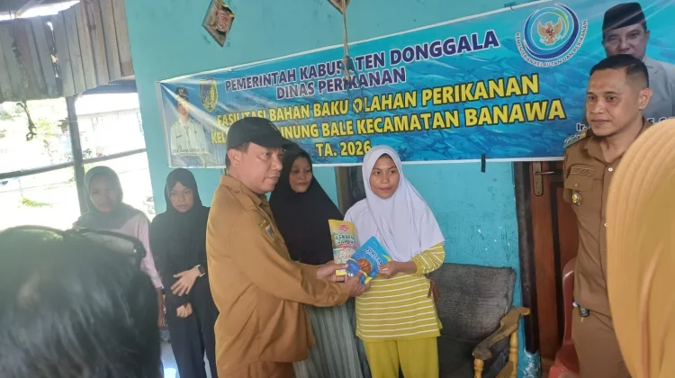 Dinas Perikanan Donggala Salurkan Bantuan Ikan untuk Tekan Stunting di Banawa