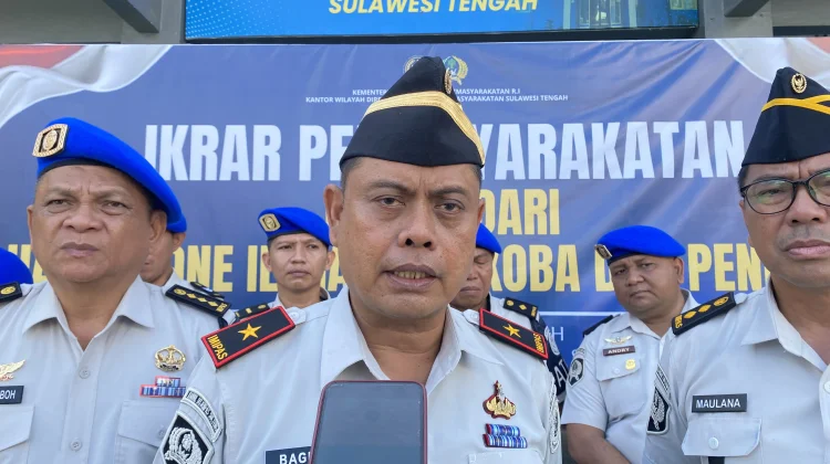 Ditjenpas Sulteng Tegaskan Komitmen Lawan Narkoba hingga Barang Ilegal