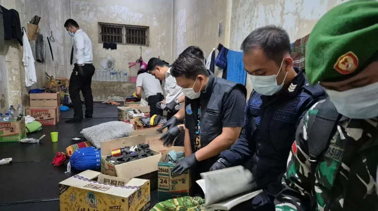 Zero Halinar, Rutan Donggala Sita Sejumlah Barang Ilegal Wabin