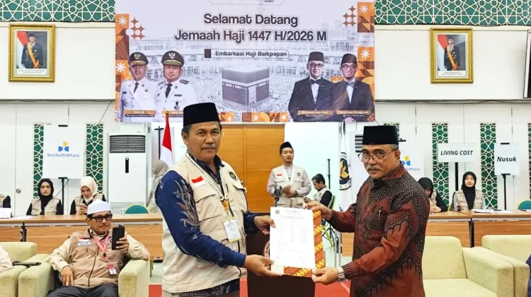 Jemaah Haji Sulteng Kloter 10 Tiba di Balikpapan, Siap menuju Tanah Suci
