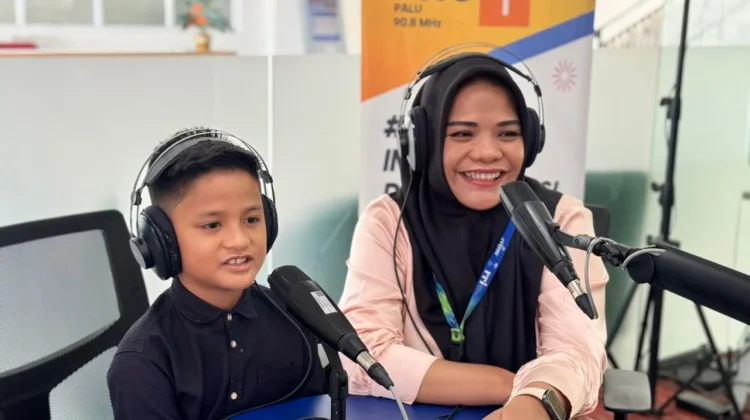 Uwais Alqarni Pou Inspirasi Anak Berprestasi Palu