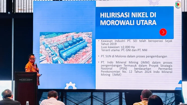 Bupati Morut Paparkan Potensi Hilirisasi Nikel di Forum Bisnis Global