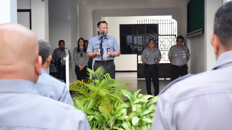 Kanwil Kemenkum Sulteng Tekankan Komitmen Integritas dan Pelayanan Hukum