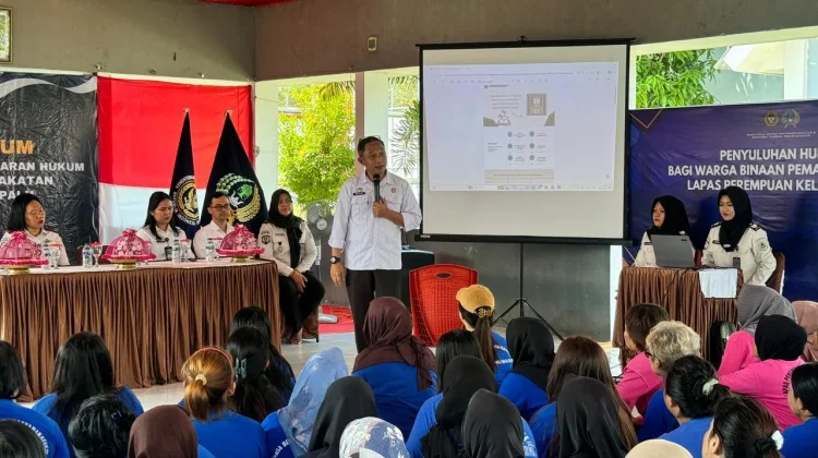 Bekal Reintegrasi Sosial, Kemenkum Sulteng Bedah KUHP Baru di Lapas Perempuan