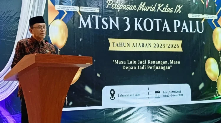MTsN 3 Kota Palu Luluskan 120 Siswa, Siap Lanjut ke Jenjang Lebih Tinggi
