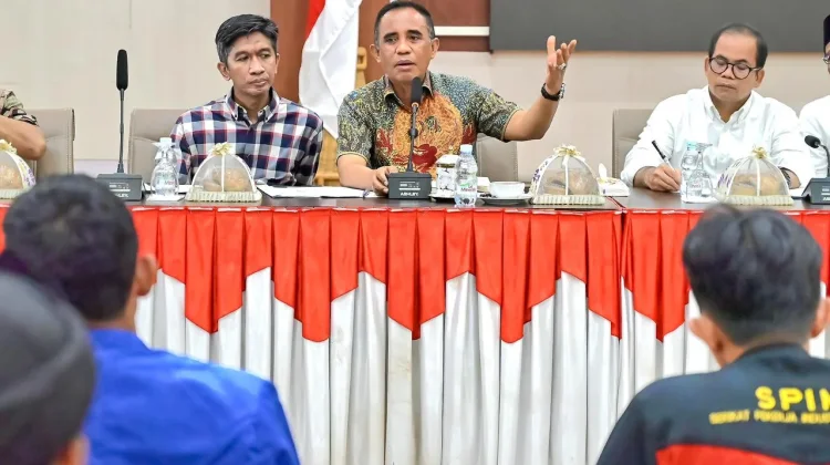 Gubernur Sulteng Janji Bentuk Satgas Ketenagakerjaan demi Lindungi Hak Pekerja